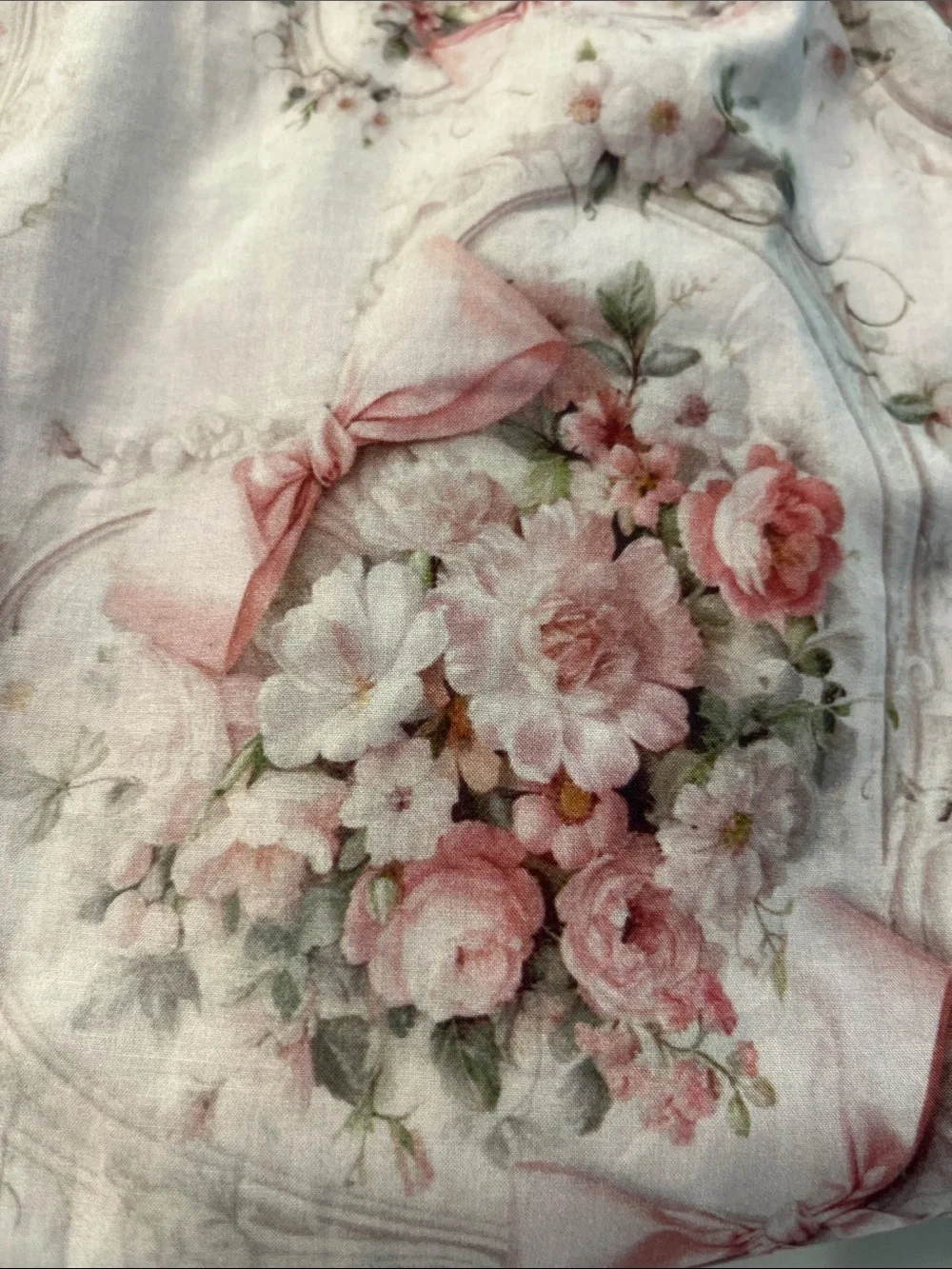 Selkie Secret Lover Day Bed Set 3X | Pink Rose Babydoll & Bloomers Loungewear - Picture 3 of 12